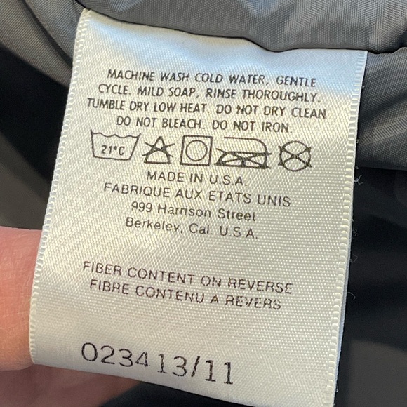 Vintage made in the USA The North Face & R&R Uniforms size medium long blue - Picture 7 of 10